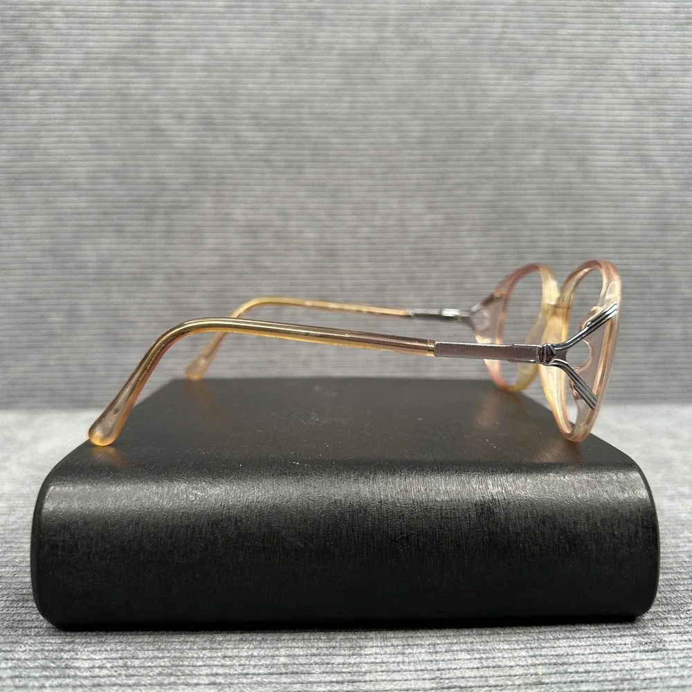 Blue Ribbon Marchon BR 11 Grey Rose Oversized‎ Rounded Eyeglass Frames 130 55-15